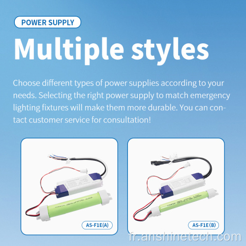 Pilote de secours léger LED ABS